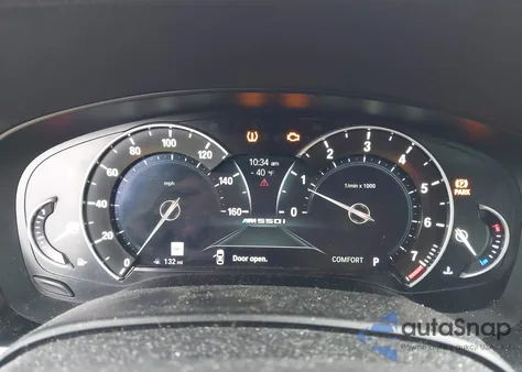 2018 BMW M550I xDrive z USA, uszkodzony, nr VIN WBAJB9C54JB034892